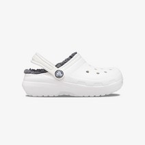 크록스 크록스 클래식 라인드 클로그 키즈 (207010_10M)