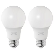 이케아 플로어 스탠드 조명 거실 인테리어 LED 무드등 장스탠드 토가르프, 2. LED 전구 E26 (솔헤타)_2개