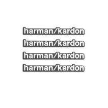 벤츠호환수리키트 부품 알루미늄 Harmankardon 자동차 오디오 스피커 스티커 메르세데스 벤츠 W212 W213 W221 W218 W222 Cla GLK W177 W176 V, 4pcs