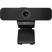 로지텍웹캠 HD 비디오 및 내장 스테레오 마이크가 있는 Logitech C925-e Webcam - Black, 웹캠