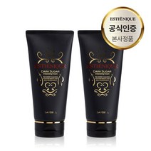 에스테니끄 노폐물 피지 블랙헤드제거 흑설탕 블랙슈가 다크슈가 클렌징 폼 150ml, 2개, 50ml