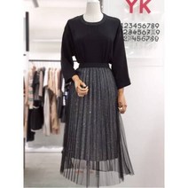 [YK] W몰 펄 밴딩 넥 블라우스 Y193N212