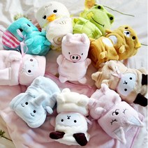 다팔자 미니 무릎담요 소형