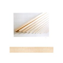 크리앤조이바스우드 각재1.0x12.7x6101개FM4018모형재료, 단품