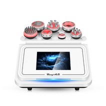 다기능 7 in 1 바디 마사지기 80K 캐비션 슬리밍 안티 에이징 뷰티 무게추 감소 셀룰라이트 기계, 01 _04 미국 플러그_02 220V