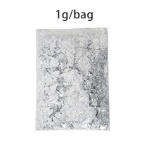 밀랍양초 캔들의 금박 왁스 포일 수제 양초 향기 나 DIY 재료 무스 장식 만들기 용품 2g, [11] Silver 1gbag