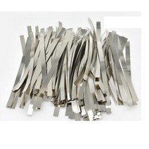 전기용접기 가정용용접기 아크용접기니켈 도금 강철 스트립 플레이트 스트랩 시트 18650 배터리 스폿 용접, 02 0.1x5x100, 02 0.1x5x100