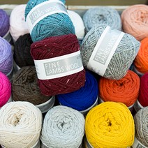 [니트박스 뜨개실] 파인 램스울 소품실, 760.네프사 민트