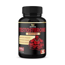 남성용 BMVINVOL 테스트 부스터 보충제 - 15500mg 초본 등가물 - 힘 근육 에너지 지원 - Tribulus Panax Ginseng Ashwagandha로 제조