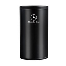 쾌락 쇼핑 럭셔리 브랜드 차량 로고 합금 휴지통 재떨이, Mercedes-Benz Car Logo, 1개