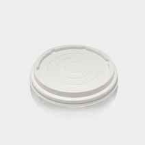 일회용기 1000cc 종이용기뚜껑(백색) 500개, 1개