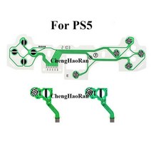 For PlayStation 4 JDM-030 JDM-040 JDM-055 PS4 Controller Conductive Film Flex Cable Circuit Board fo, LIGHT BLUE