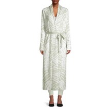ELIE TAHARI 엘리 타하리 벨트ed Animal Print 가디건 - SAGE CLOUD140283