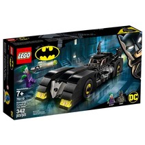 레고 슈퍼히어로 배트맨 배트모빌TM : 조커의 추격TM 76119, 혼합 색상