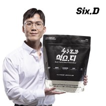 식스디 쿠키앤크림맛 2kg 식스디프로틴 린매스업 프로틴 복합단백질 헬스보충제 단백질파우더, 3개, 3개