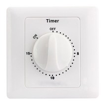 WINSOME 시간 스위치 라이트 소켓 카운트 다운 타이머 220V 디지털 제어 커버 플레이트 홈, [01] 15min no light