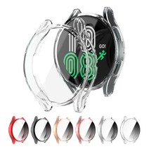 올인템 스마트워치 TPU 풀커버 보호 케이스 40mm, 블랙