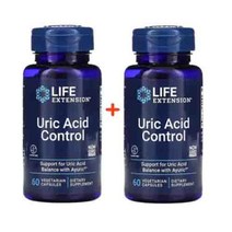 (1+1) 라이프익스텐션 유릭 애시드 컨트롤 Uric Acid Control 60 베지캡슐 2팩
