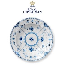 [Royal Copenhagen] 로얄 코펜하겐 블루 플루티드 하프레이스 스프접시 21cm 018222, 단품 018220