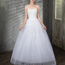 노와이어 9겹 속치마 롱 패치코트 드레스 한복속치마 패티코트-롱-22