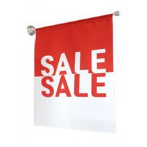 Lacbella DBOMart[VMD]투컬러세일 깃발 POP (SALE) / 현수막 배너 유리