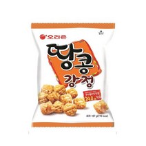박스 오리온 땅콩강정 167g x 18개 벌크 포장, 단품