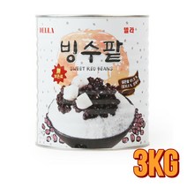 팥빙수 붕어빵 팥 통 단팥 대용량 3kg