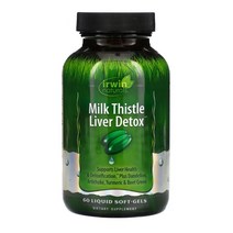 어원 내추럴스 밀크 시슬 리버 디톡스 60소프트겔