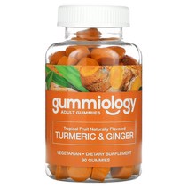 구미올로지 Adult 울금 Turmeric & Ginger 구미 젤리 트로피칼 Fruit 90 비건
