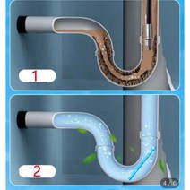 공기질 대기 측정기 ROUE 하수도 및 하수 1/4 NPT 파이프 청소 케이블 고압 제트1183847 L3, 04 주황색