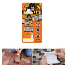 gvp 고릴라접착제 튜브 백색 74ml 목공용본드 강력본드 강력접착제 목공접착제 목공본드 건축접착제 목재용본드