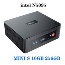 Beelink 미니 PC 게이머 인텔 셀러론 N5095 S12 12 세대 N95 N100 윈도우 11 DDR4 8GB 256GB SSD egpuBeelink egpu, N5095 16GB 256GB, CHINA, UK, 14.N5095 16GB 256GB+UK
