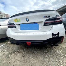 PP Car Bumper Lip Diffuser Spoiler for BMW 5 Ses F10 2012 - Gloss Black Look With, 03 CARBON COLOR