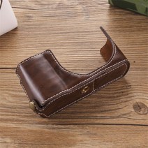 라이카 M11 카메라케이스 DLUX7케이스 109 Q M9 M8/TL베이스ME/M10/Q2 적용TL2/T, 기본 갈색_Leica Q/QP