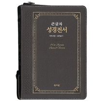 큰글자 성경전서(NKR73ESB)(대)(초코)(색인)(해설찬송가)(고급), 성서원