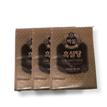 CJ 제일제당 흑설탕 세트, 1kg, 3개