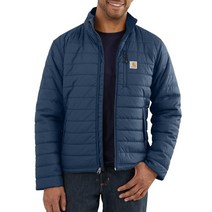 Carhartt 남성용 빅 & 톨 길리엄 재킷 다크 블루, Dark Blue_Small