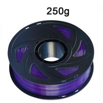 휴비나인 3d펜잉크 3D 인쇄 필라멘트 TPU 유연한 플라스틱 프린터 175mm 재료 화이트 블랙 등 색상, 250g Dark Purple