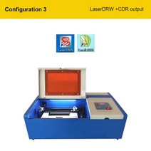 중장비수리 CO2 레이저 조각 기계 K40 절단 USB 도구 아트워크 목공 밀링 조각기 40W, 02 SET2