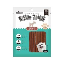 델리소 져키 강아지간식 110g, 혼합간식, 2개