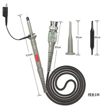 오실로스코프 프로브 일반 BNC20-250MHz 메가 고전압 로드 테이블 펜 10:1 감쇠 고주파, P6100실버실크Model-100M
