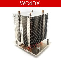 공랭 cpu 램 쿨러 케이스 쿨링팬 팬허브 델 T430 T630 서버용 오리지널 히트싱크 0WC4DX WC4DX, 단일옵션