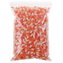 타임캡슐 편지 에그타임캡슐100 개/가방 빈 젤라틴 캡슐 하드 투명 정결 젤 의학 알약 리필 저장, 11 As picture 2 Size