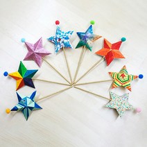 맘아트 DIY 요술봉 만들기 4개 (입체별 포함 안됨), 단품