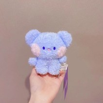 인형 곰 봉제 애착 강아지 토끼 대형 모찌 테디베어 동물 고양이 큰BT21 신제품 미니 봉제 인형 펜던트 키, 04 KL_01 10cm