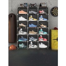 슈즈 신발장 케이스 투명볼 수납함 20개 플라스틱 수장서랍형 디스플레이 투명 진열장, 30x30x20cm, 40팩5행8겹