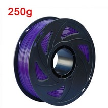 3D 프린터 펜 재료 필라멘트 1.75mm 500g 250g TPU 유연한 플라스틱 인쇄 그레이 블랙 레드 색상, CHINA, purple 250g