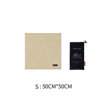 야외 피크닉 BBQ 방화 매트 고온 내성 유리 섬유 난연 천 내화 매트, s