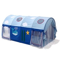 벙커침대텐트 실내 2층 이층 여자 꾸미기동굴 캠핑 커텐 남자 아이방, 8. 돌고래