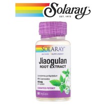 솔라레이 자오굴란 Jiaogulan 지아오굴란 교고람 돌외 추출물 410mg 60 베지캡슐